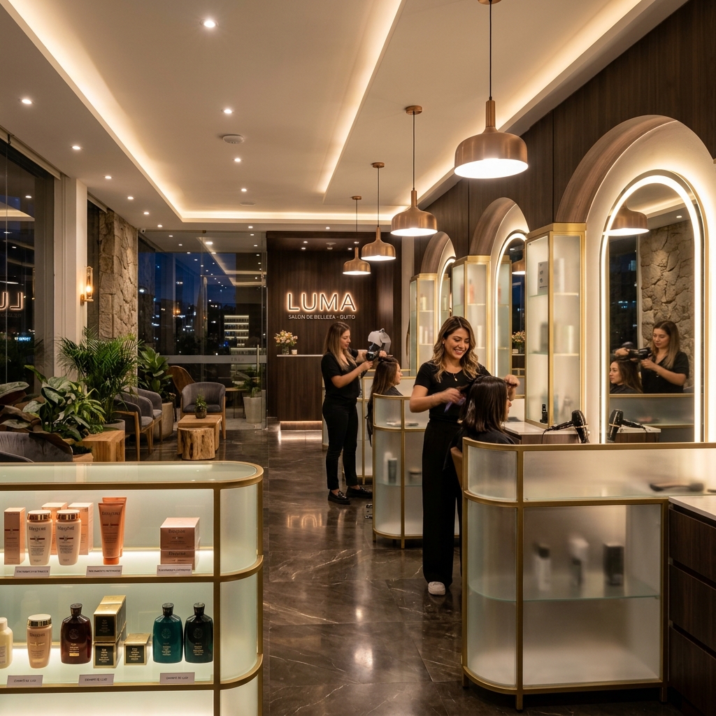 Salón de belleza premium